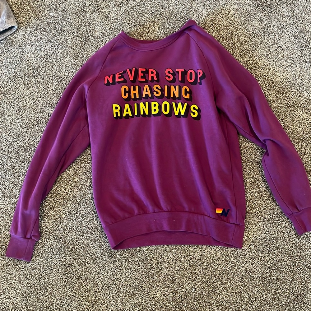 Brand new purple aviator nation crew